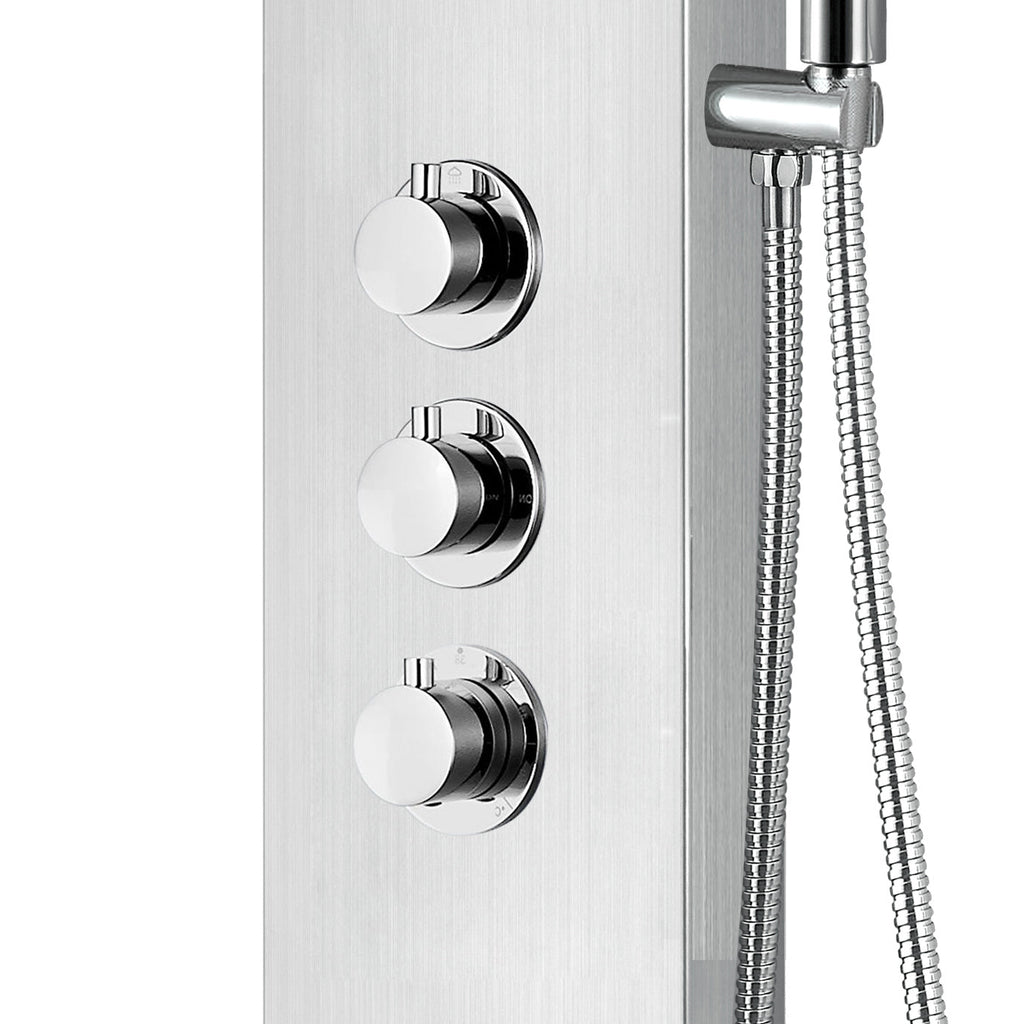 Thermostatische douchepaneel Chrome