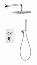Thermostatische inbouw regendoucheset