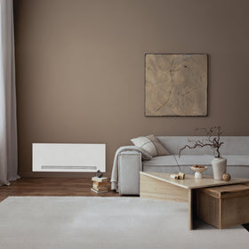 STELRAD THERMOBREEZE - WARMTEPOMPRADIATOR - KOELEN EN VERWARMEN - ONDERAANSLUITING - 465X1000MM - MAT WIT