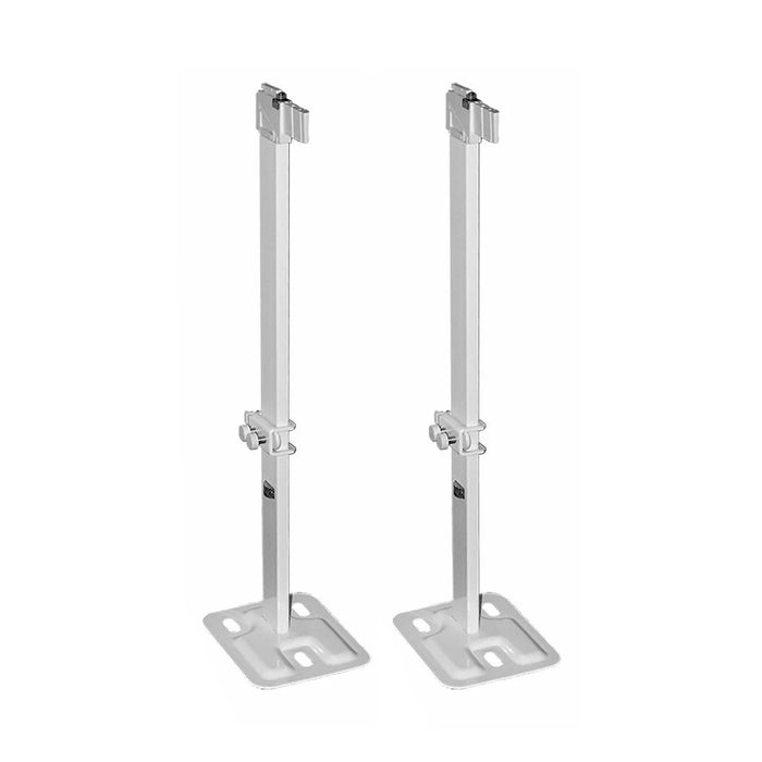 SET STANDKONSOOL VOOR RADIATOR ZONDER AFDEKROZET (2 st)