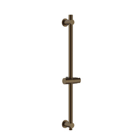 UNIFORMA DOUCHEGLIJSTANG - MET WATERAANSLUITING - 69 CM - BRUIN BRONS (PVD)