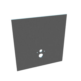 BOUW- EN ISOLATIEPLAAT HANGTOILET - WATERDICHT - XPS - 1200X1300X20MM - GRIJS