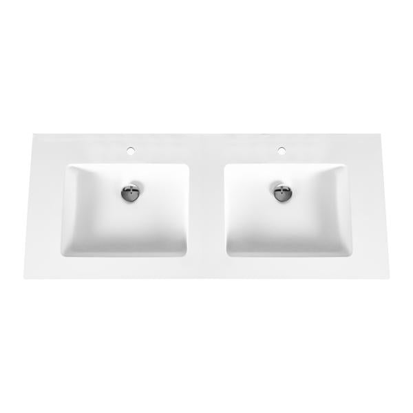 ALONI SOLID SURFACE DUBBELE WASTAFEL ( )