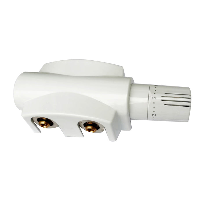 BELRAD MID. AANLSUITSET VLOER EN MUUR WIT M30X16/2