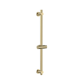 UNIFORMA DOUCHEGLIJSTANG - MET WATERAANSLUITING - 69 CM - GEBORSTELD GOUD (PVD)