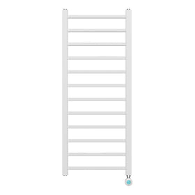BELRAD ELEKTRISCHE HANDDOEKDROGER - MET DIGITALE, PROGRAMEERBARE THERMOSTAAT - AANSLUITING RECHTS - 413W - 1200X500 MM - WIT