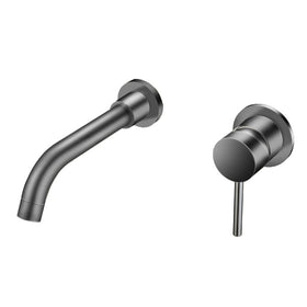 ALONI INBOUW WASTAFELMENGKRAAN - GUNMETAL GRIJS