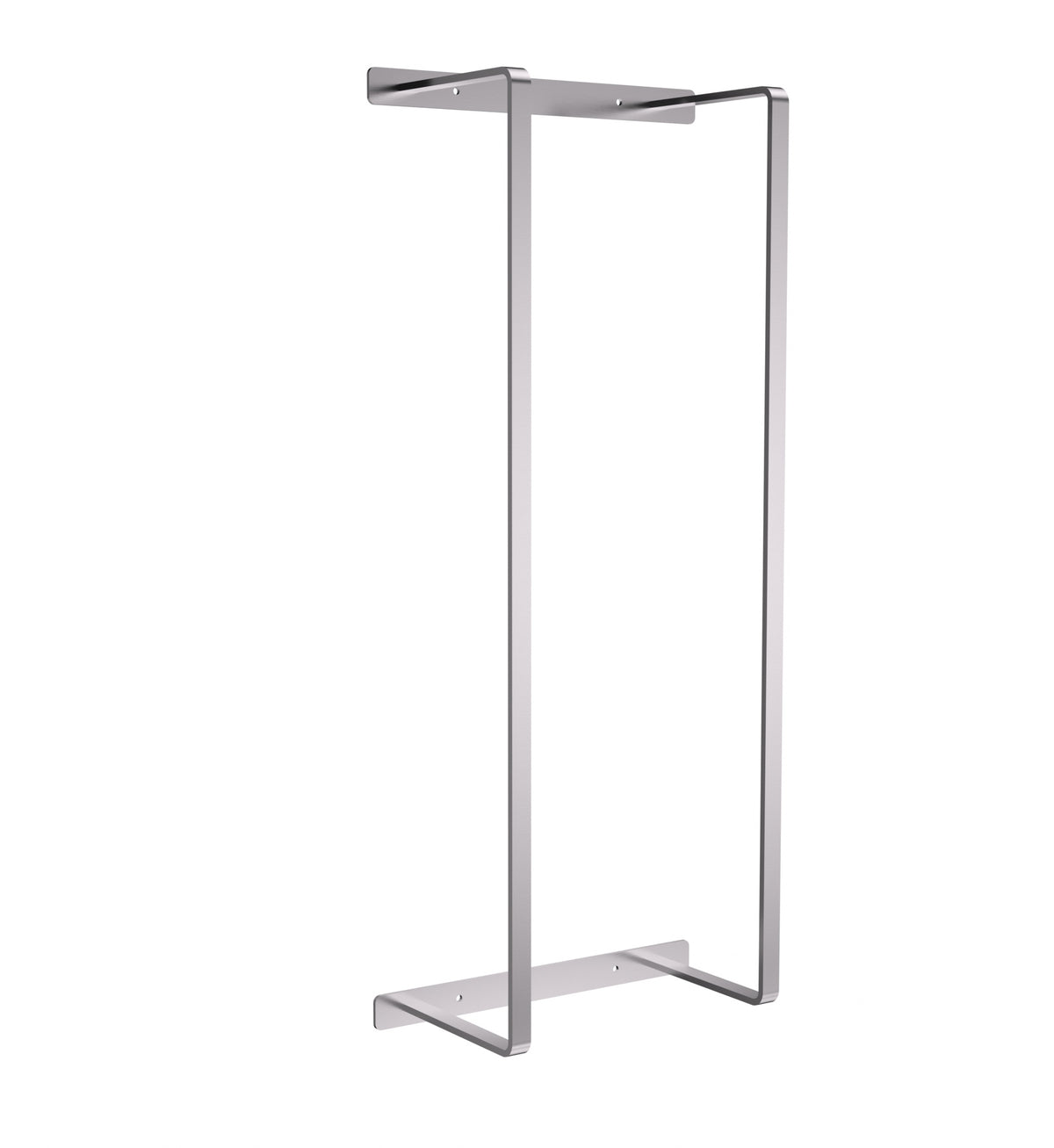 HANDDOEKREK - VERTICAAL - 67X28X144 CM - GEBORSTELD RVS