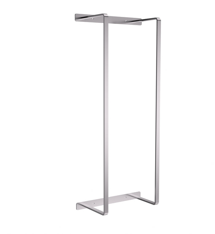 HANDDOEKREK - VERTICAAL - 67X28X144 CM - GEBORSTELD RVS