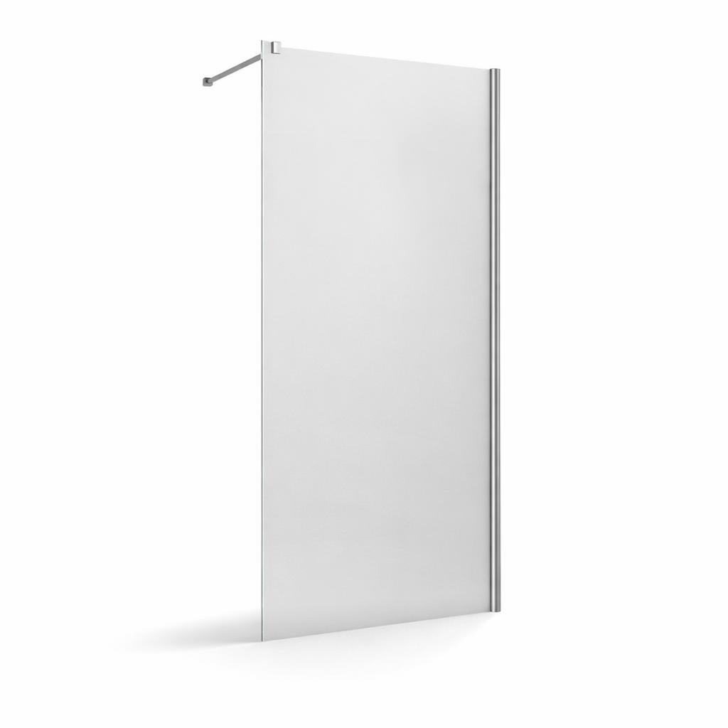 Douchewand Inloopdouche melk glas 160 x 200