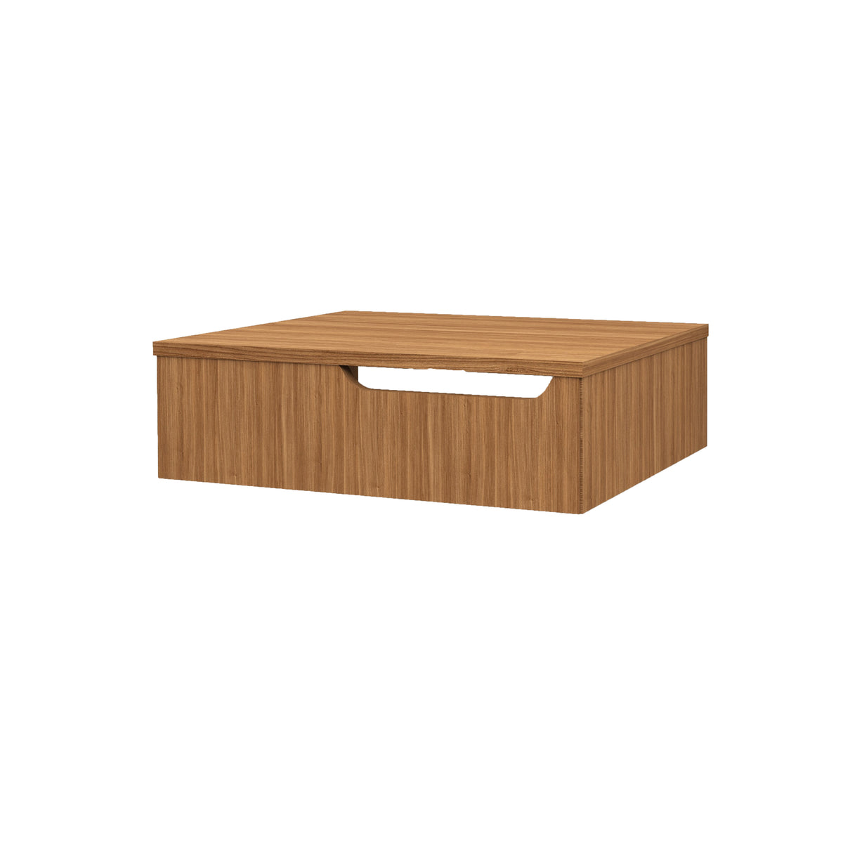 FELIX ONDERKAST MET HANDDOEKUITSPARING (60CM) - WALNOOT