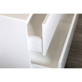 ALONI HAYAT WASTAFELONDERKAST - 2 LADES - SOFTCLOSE - GREEPLOOS - 79,5X50X45 CM - GLANZEND WIT