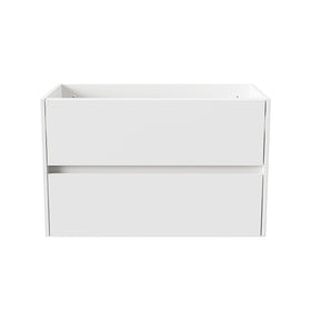 ALONI HAYAT WASTAFELONDERKAST - 2 LADES - SOFTCLOSE - GREEPLOOS - 79,5X50X45 CM - GLANZEND WIT