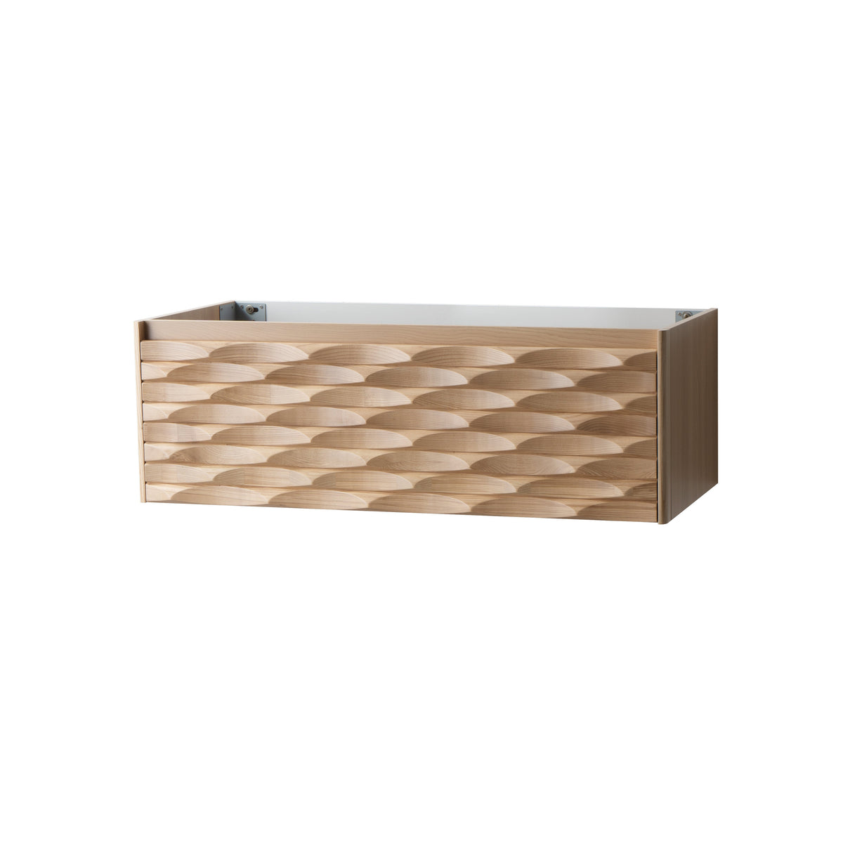 MAGNOLIA WASTAFELONDERKAST - 1 LADE - GREEPLOOS - SOFT CLOSE – - LICHT EIKEN