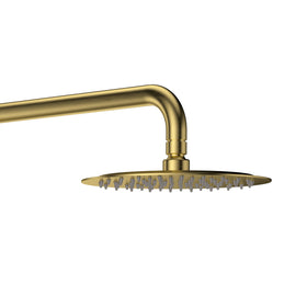 ALONI OPTIMA RONDO REGENDOUCHESET - THERMOSTATISCH - OPBOUW - GEBORSTELD GOUD