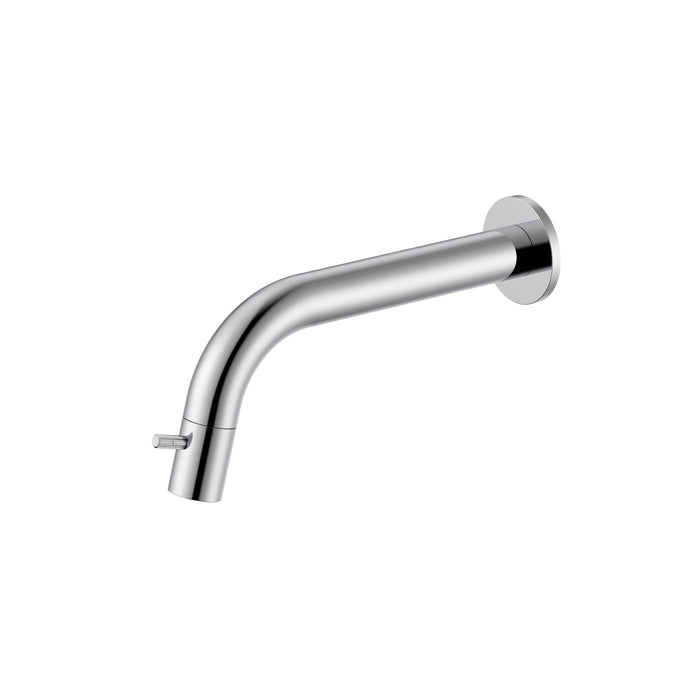 STRIA KOUDWATERKRAAN - WANDMONTAGE - INKORTBAAR - KNOP MET VERFIJNDE RIBBELSTRUCTUUR - ZONDER AFVOERPLUG