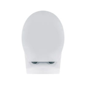 ALONI PRO HANGTOILET - RANDLOOS - MET ZITTING - THERMOPLAST (PP) - SOFT CLOSE - QUICK RELEASE - 35,5X41X54,5 CM - GLANZEND WIT