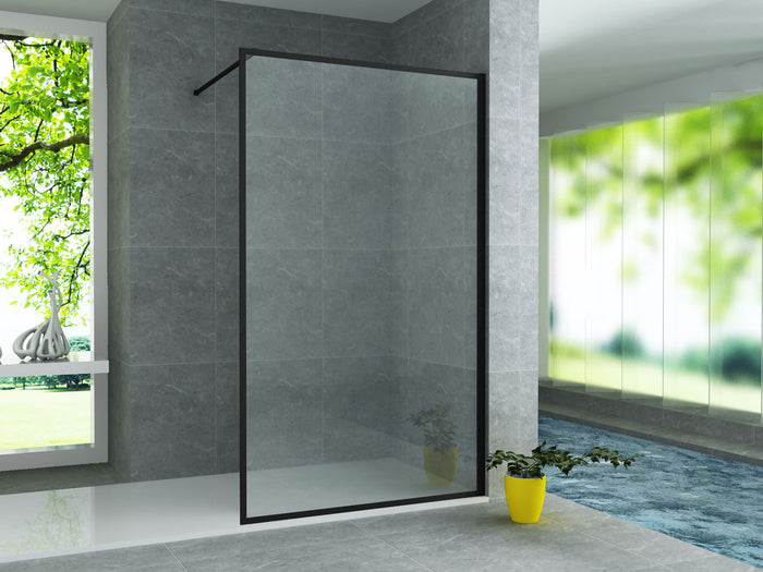ALONI INLOOPDOUCHE MET KADER - - - HELDER GLAS