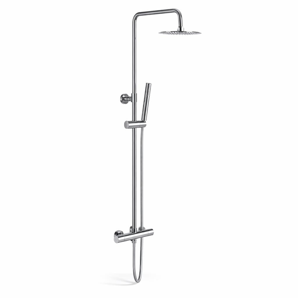 Regendoucheset Rond Ø25cm Chrome