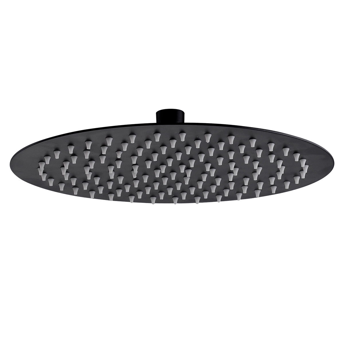 ALONI ROND RAINSHOVER RVS MAT ZWART Ø30CM