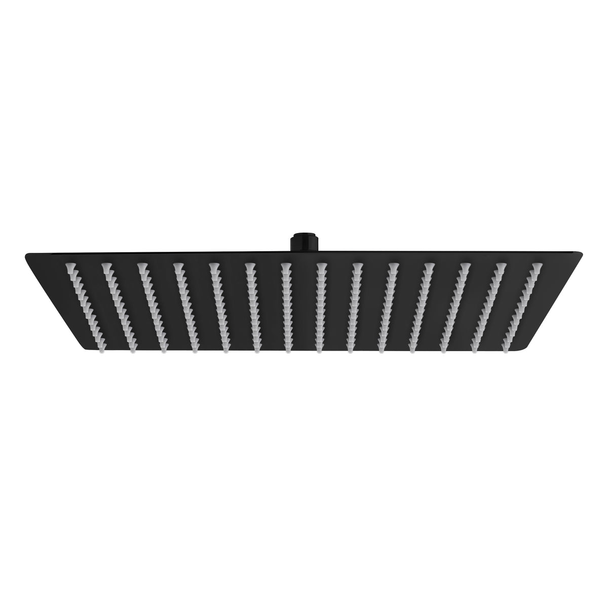 ALONI VIERKANT RAINSHOVER RVS MAT ZWART 30X30CM