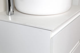 ALONI SALLY ONDERKAST (100CM) - MAT WIT