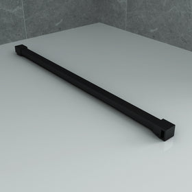 ALONI STABILISATIESTANG - INKORTBAAR - 100 CM - MAT ZWART