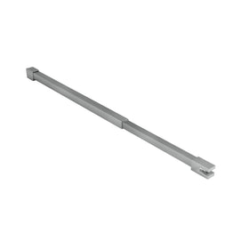 ALONI PLAFONDSTEUN - VERSTELBAAR - 43-80 CM - GEBORSTELD RVS