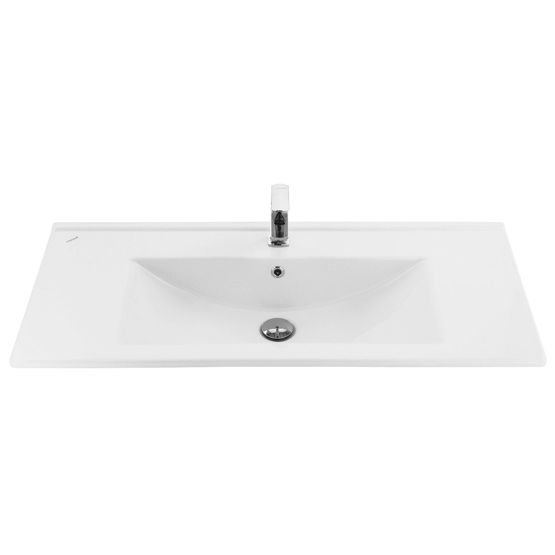SU WASTAFEL - 1 WASBAK - MET KRAANGAT - KERAMIEK