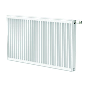 BELRAD PANEELRADIATOR - T22 - 6 AANSLUITINGEN - 300X1000MM - 982W - GLANZEND WIT