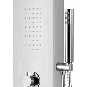 ALONI THERMOSTATISCHE DOUCHEPANEEL MAT CHROOM