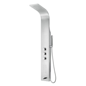 ALONI THERMOSTATISCHE DOUCHEPANEEL MAT CHROOM